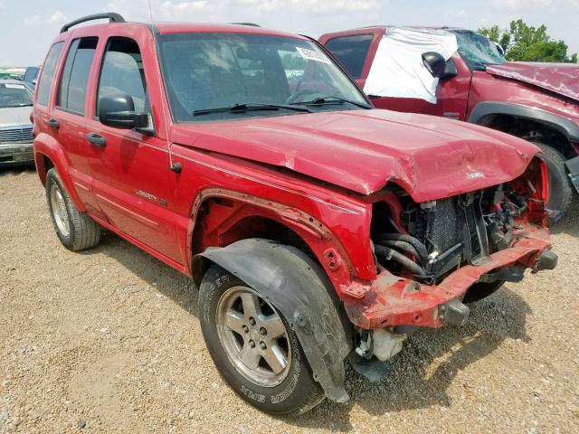 1J4GL58K73W623555 - 2003 JEEP LIBERTY LI RED photo 1