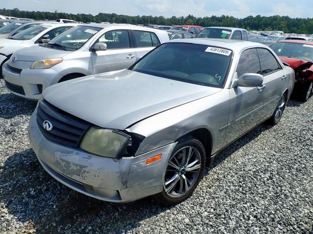 JNKAY41EX3M004440 - 2003 INFINITI M45 SILVER photo 2