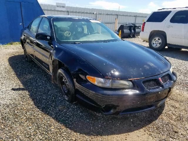 1G2WK52J02F232626 - 2002 PONTIAC GRAND PRIX BLACK photo 1