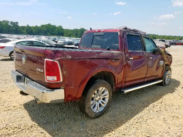 1C6RR7PT1HS757261 - 2017 RAM 1500 LONGH MAROON photo 4