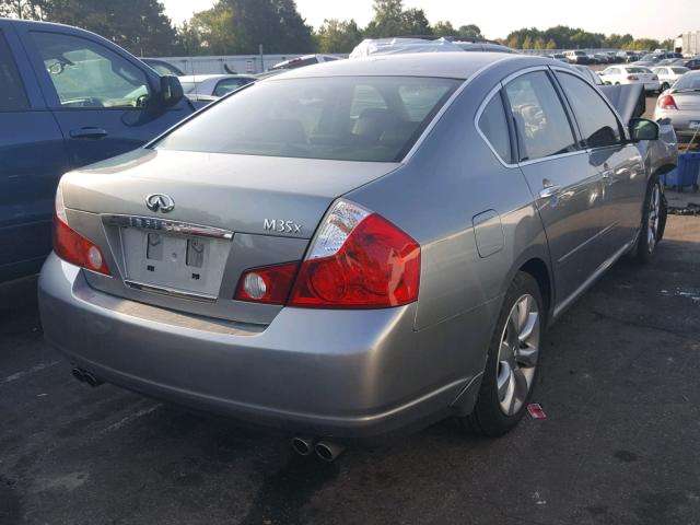 JNKAY01F46M262541 - 2006 INFINITI M35 BASE GRAY photo 4