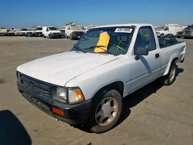 JT4RN81A6L5065439 - 1990 TOYOTA PICKUP 1/2 WHITE photo 2