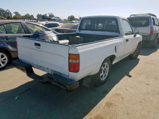 JT4RN81A6L5065439 - 1990 TOYOTA PICKUP 1/2 WHITE photo 4