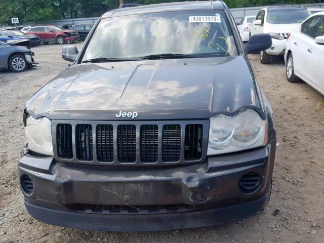 1J4GR48KX6C256374 - 2006 JEEP GRAND CHER GRAY photo 9