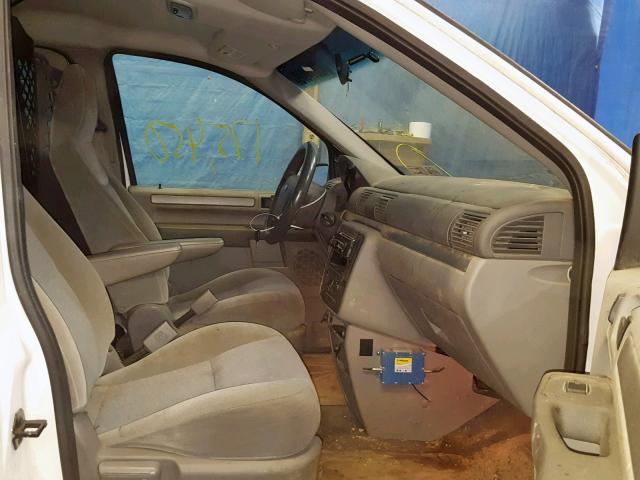 2FTZA54637BA16492 - 2007 FORD FREESTAR WHITE photo 5