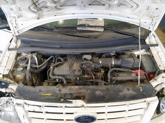 2FTZA54637BA16492 - 2007 FORD FREESTAR WHITE photo 7