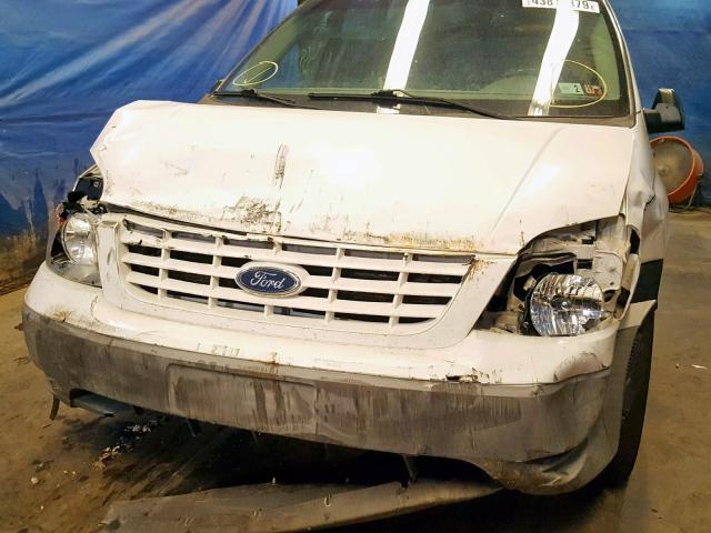 2FTZA54637BA16492 - 2007 FORD FREESTAR WHITE photo 9