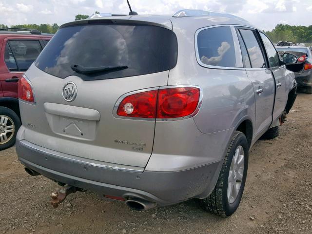 5GAEV23788J154121 - 2008 BUICK ENCLAVE CX GRAY photo 4