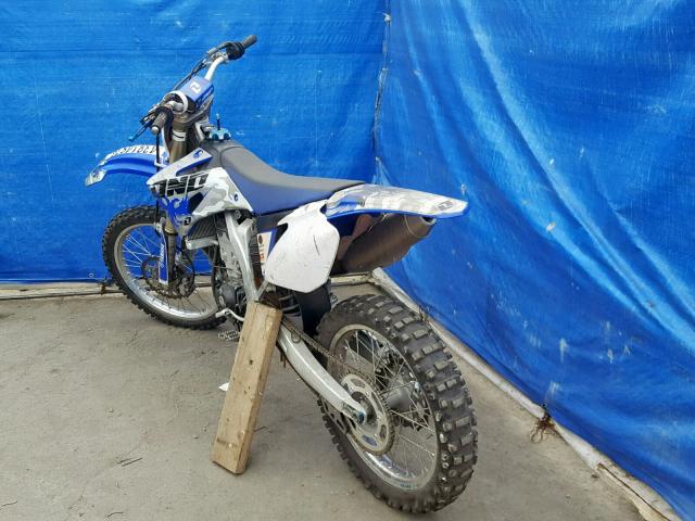 JYACJ10C69A040189 - 2009 YAMAHA YZ450 F TWO TONE photo 3