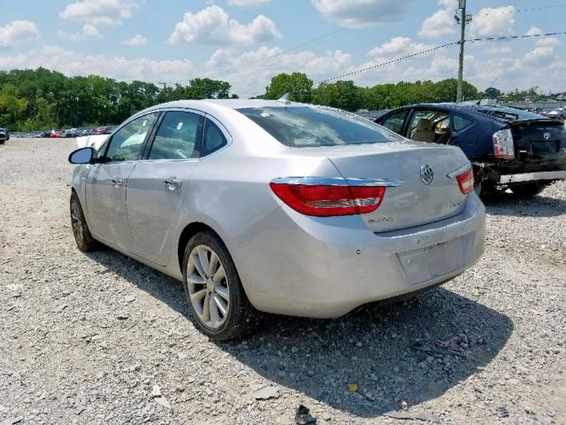 1G4PR5SK3D4127559 - 2013 BUICK VERANO CON SILVER photo 3