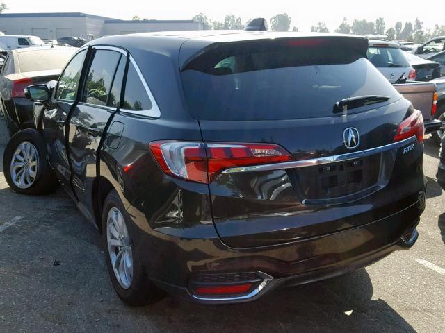 5J8TB3H56HL003893 - 2017 ACURA RDX TECHNO BLACK photo 3