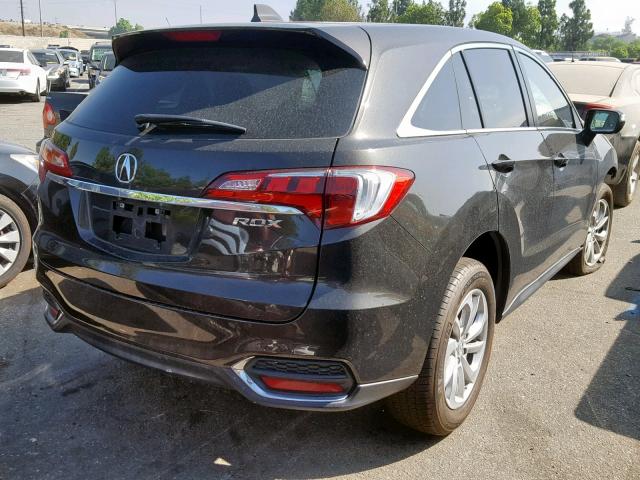 5J8TB3H56HL003893 - 2017 ACURA RDX TECHNO BLACK photo 4