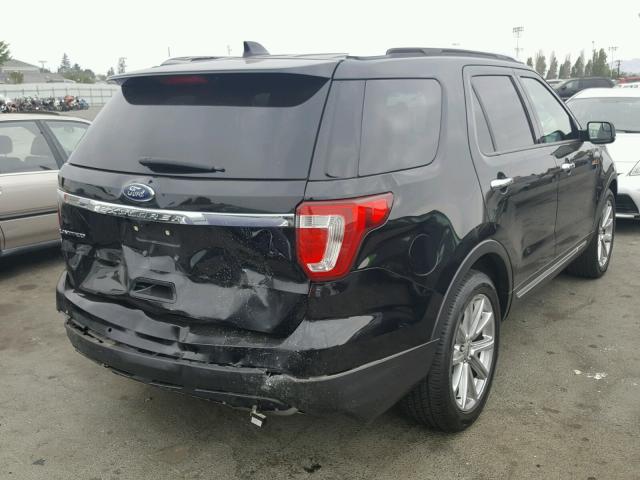 1FM5K7F86GGB27726 - 2016 FORD EXPLORER L BLACK photo 4