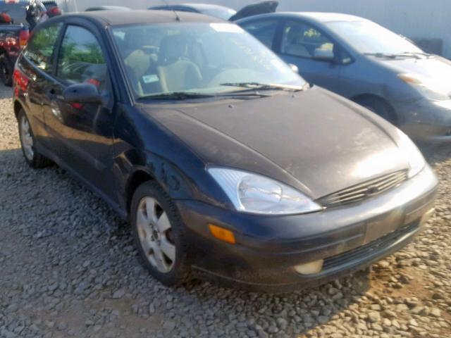 3FAFP31341R104966 - 2001 FORD FOCUS ZX3 BLACK photo 1