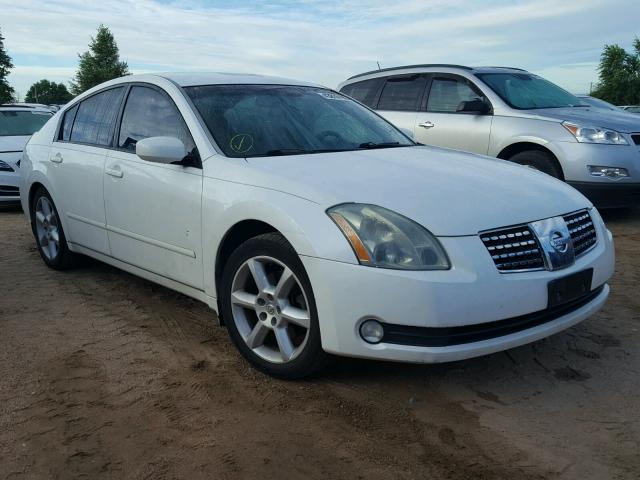 1N4BA41EX5C870762 - 2005 NISSAN MAXIMA SE WHITE photo 1