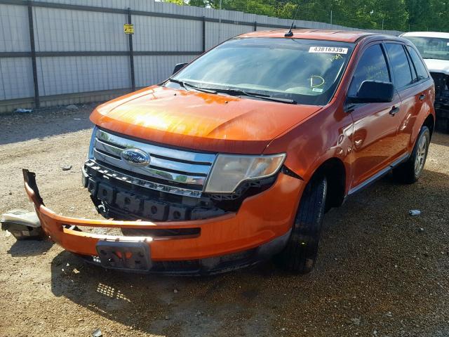 2FMDK36C87BA55931 - 2007 FORD EDGE SE ORANGE photo 2