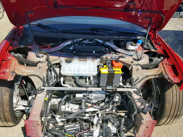 5YJSA1E45KF330826 - 2019 TESLA MODEL S Qırmızı foto 7