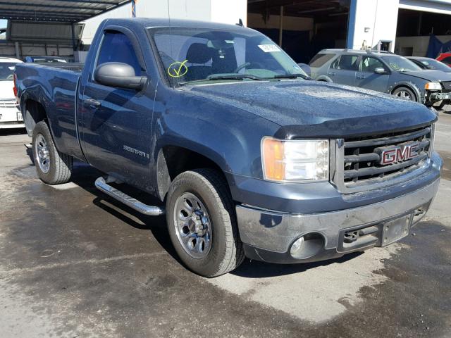 1GTEC14X28Z300348 - 2008 GMC SIERRA C15 BLUE photo 1