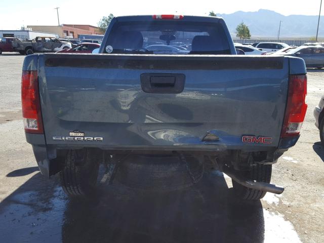 1GTEC14X28Z300348 - 2008 GMC SIERRA C15 BLUE photo 6