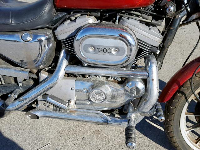 1HD1CHP10XK130446 - 1999 HARLEY-DAVIDSON XL1200 S RED photo 7