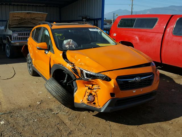 JF2GTALC2JH230998 - 2018 SUBARU CROSSTREK ORANGE photo 1