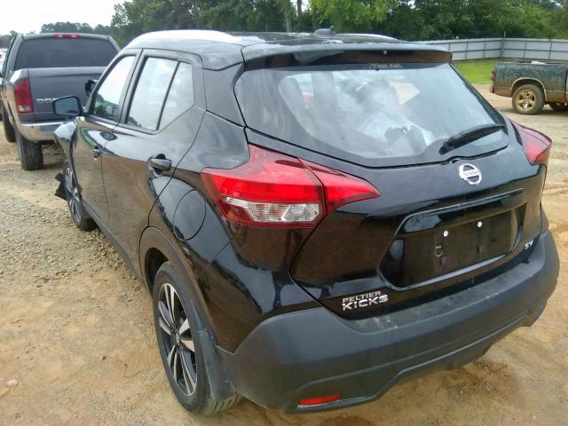 3N1CP5CU7JL524001 - 2018 NISSAN KICKS S BLACK photo 3