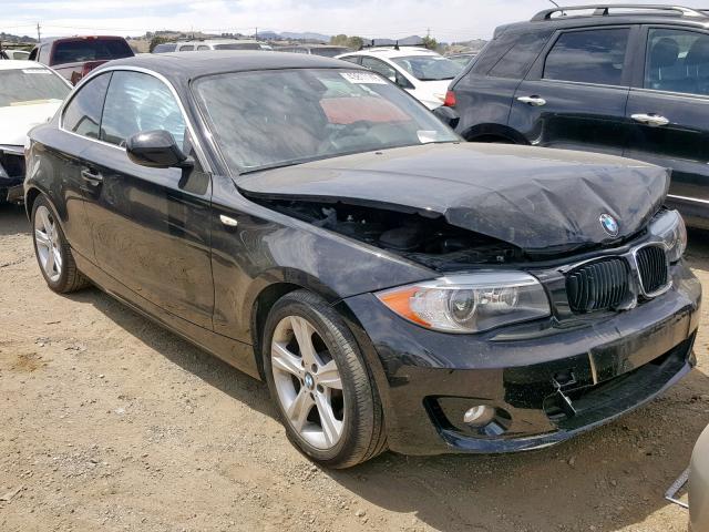 WBAUP9C55CVL91613 - 2012 BMW 128 I BLACK photo 1