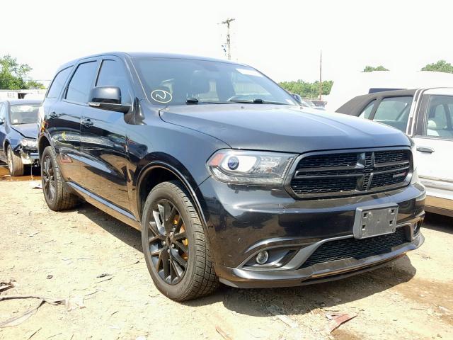 1C4RDJDG7GC430268 - 2016 DODGE DURANGO LI BLACK photo 1