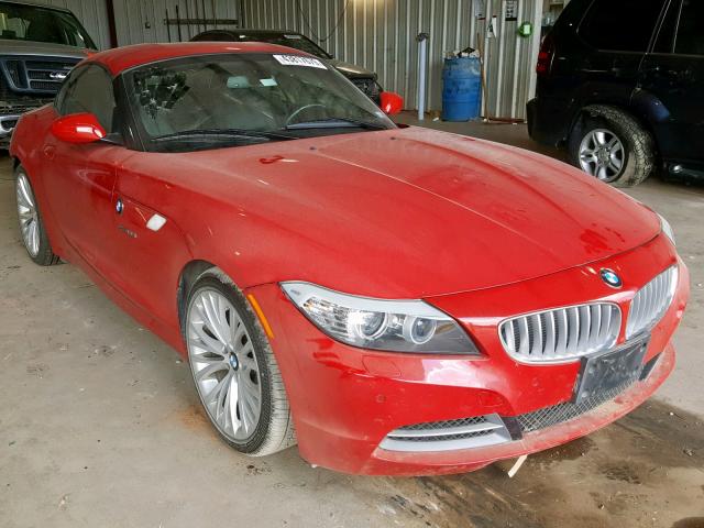 WBALM7C56BE383821 - 2011 BMW Z4 SDRIVE3 RED photo 1