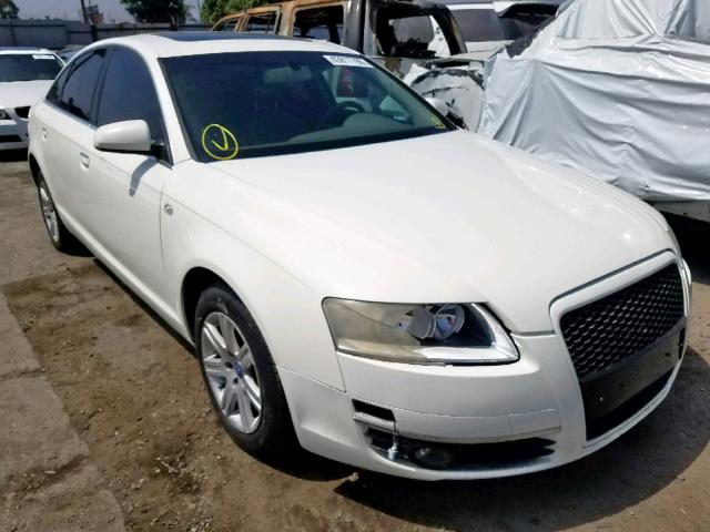 WAUAH74F56N144513 - 2006 AUDI A6 3.2 WHITE photo 1