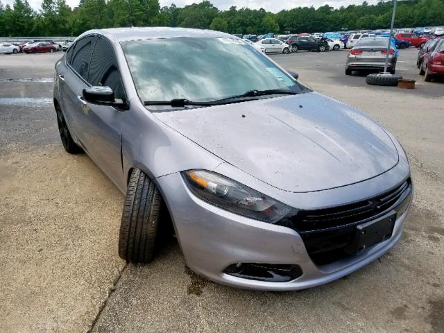 1C3CDFBB4FD403522 - 2015 DODGE DART SXT SILVER photo 1