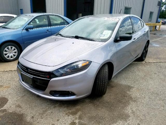 1C3CDFBB4FD403522 - 2015 DODGE DART SXT SILVER photo 2