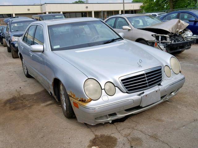 WDBJF65J21B346868 - 2001 MERCEDES-BENZ E 320 SILVER photo 1