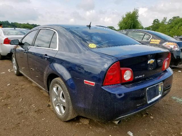 1G1ZC5EB7AF307470 - 2010 CHEVROLET MALIBU 1LT 蓝色 照片 3