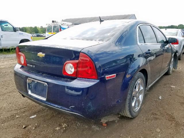 1G1ZC5EB7AF307470 - 2010 CHEVROLET MALIBU 1LT 蓝色 照片 4