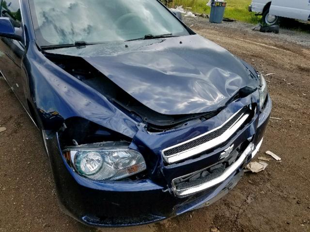 1G1ZC5EB7AF307470 - 2010 CHEVROLET MALIBU 1LT 蓝色 照片 9