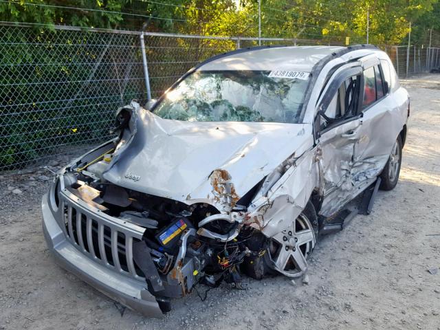 1J8FT47W38D706699 - 2008 JEEP COMPASS SP ვერცხლისფერი ფოტო 2