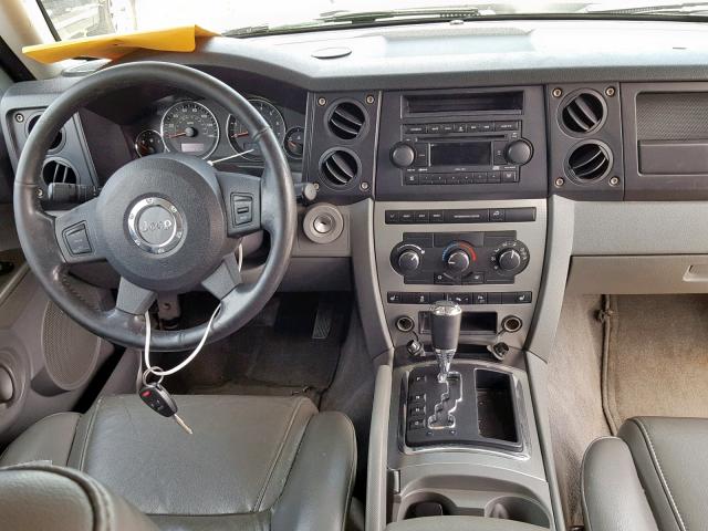 1J8HH48K67C548109 - 2007 JEEP COMMANDER 银色 照片 9