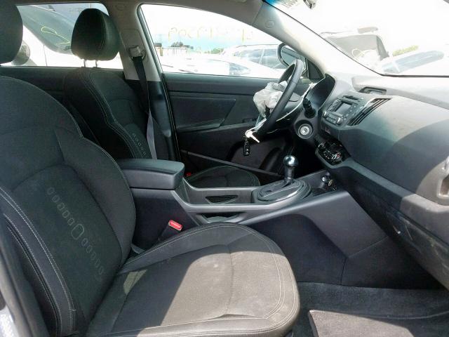 KNDPC3A21B7135621 - 2011 KIA SPORTAGE E SILVER photo 5