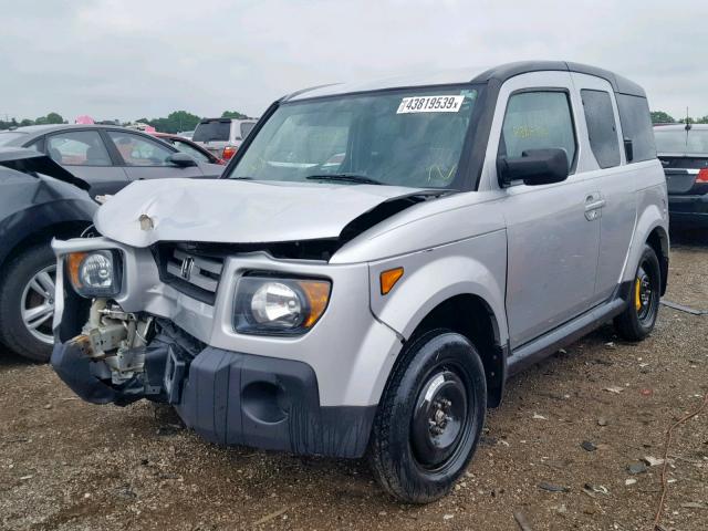 5J6YH28748L018627 - 2008 HONDA ELEMENT EX SILVER photo 2