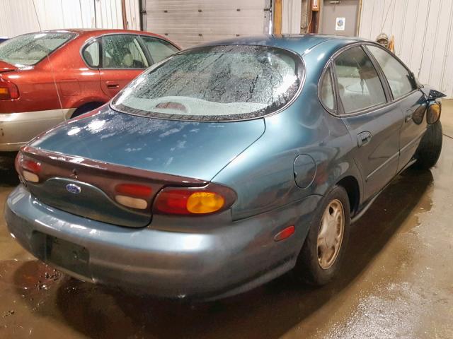 1FALP52U3TA103195 - 1996 FORD TAURUS GL GREEN photo 4