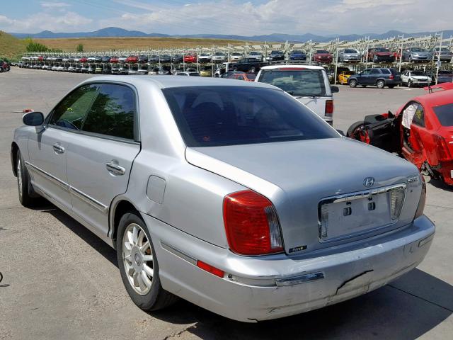 KMHFU45E54A355221 - 2004 HYUNDAI XG 350 GRAY photo 3