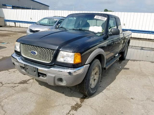 1FTZR45E63TA12990 - 2003 FORD RANGER SUP BLACK photo 2