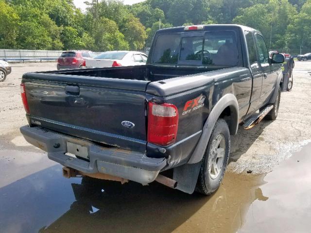 1FTZR45E63TA12990 - 2003 FORD RANGER SUP BLACK photo 4