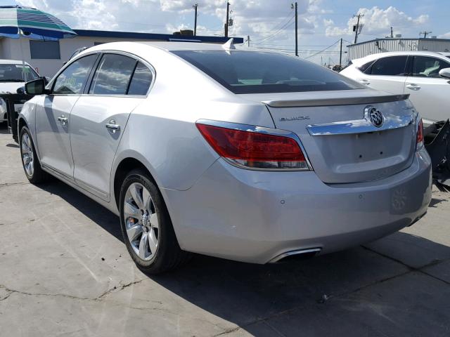 1G4GE5GD5BF367025 - 2011 BUICK LACROSSE C SILVER photo 3