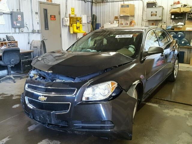 1G1ZB5EB1A4137086 - 2010 CHEVROLET MALIBU LS 黑色 照片 2