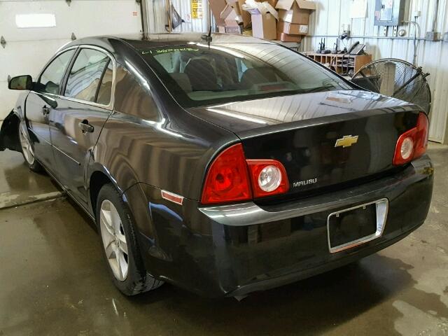 1G1ZB5EB1A4137086 - 2010 CHEVROLET MALIBU LS 黑色 照片 3