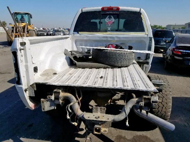 1D7KS28C27J559055 - 2007 DODGE RAM 2500 S თეთრი ფოტო 9