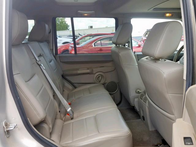 1J8HG48K98C100905 - 2008 JEEP COMMANDER 银色 照片 6