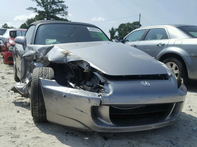 JHMAP21465S006571 - 2005 HONDA S2000 SILVER photo 1